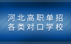 河北高职单招财经类学校