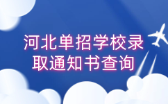 河北单招学校录取通知书查询