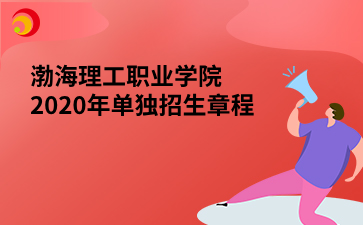 渤海理工职业学院2020年单独招生章程