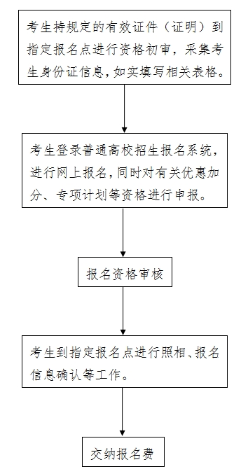 2025年河北高考报名流程图